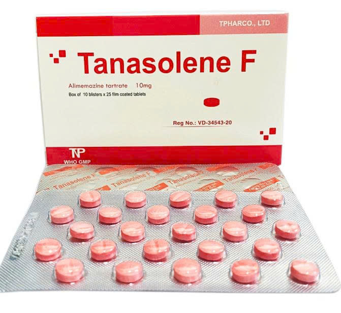 TANASOLENE  F  (Nén bp, H/250v)